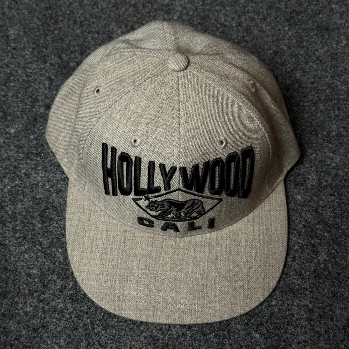 Hollywood Cali Bear State Republic Snapback Cap