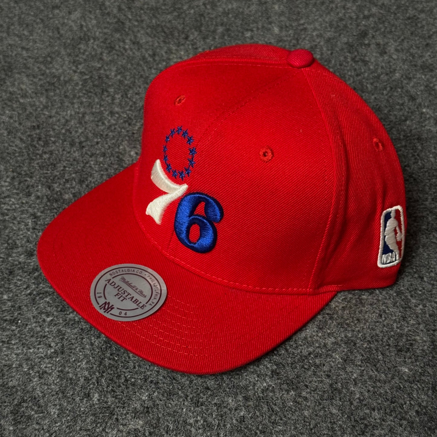 Mitchell & Ness Philadelphia 76ers Core Basic Snapback Cap