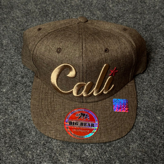 Big Bear California Republic Cali Cursive Cap