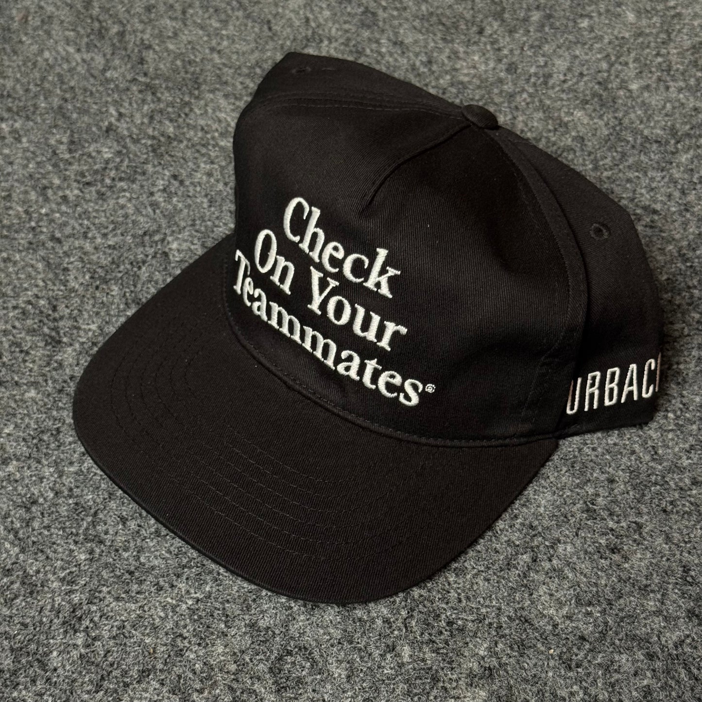 Violent Gentlemen "Check On Your Teammates" Unstructured Snapback Cap