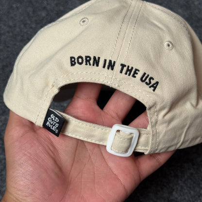 Old Guys Rule "Born In The USA" Patriotic Baseball Cap