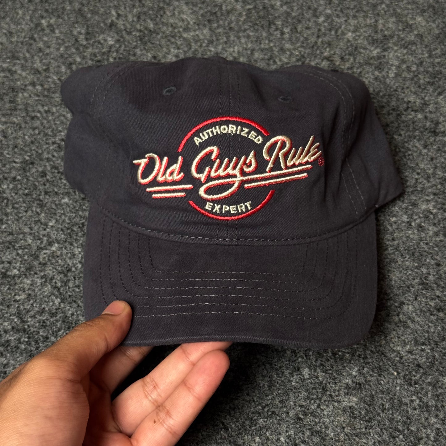 Old Guys Rule "Authorized Expert" Baseball Cap