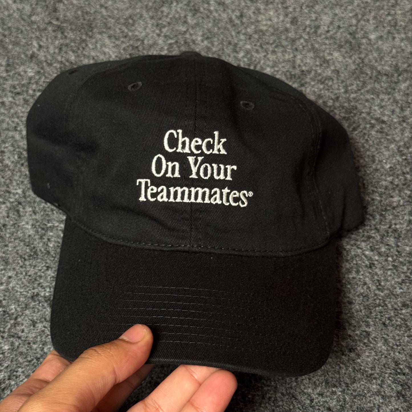 Violent Gentlemen "Check On Your Teammates" Dad hat