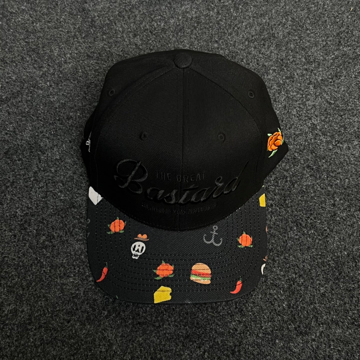 Bastard Burgers collaboration baseball cap