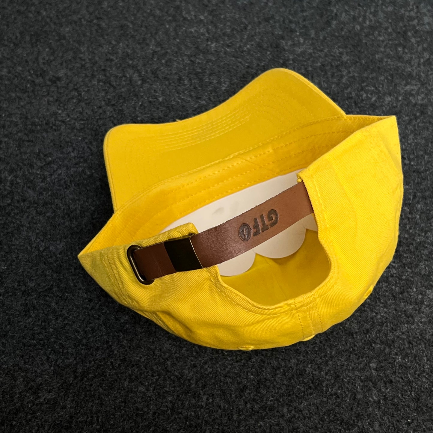 "GTFO" logo baseball cap