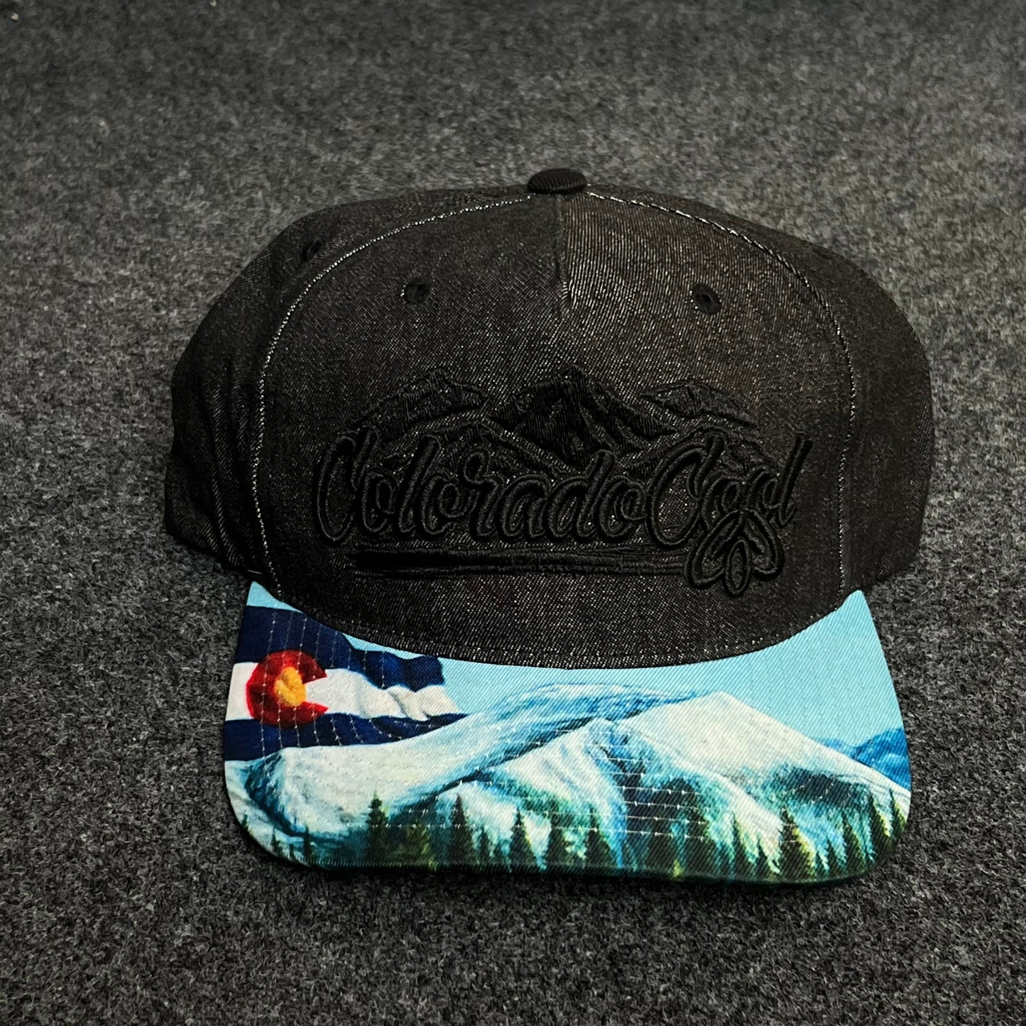 Colorado-themed snapback baseball hat