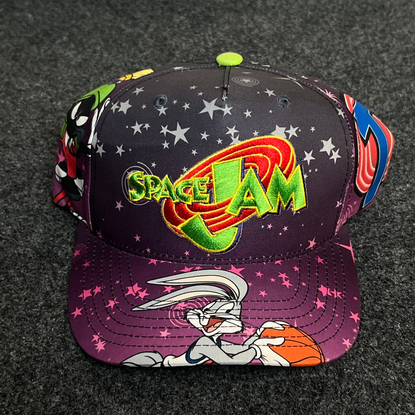 Space Jam 25th Anniversary Snapback Baseball Hat