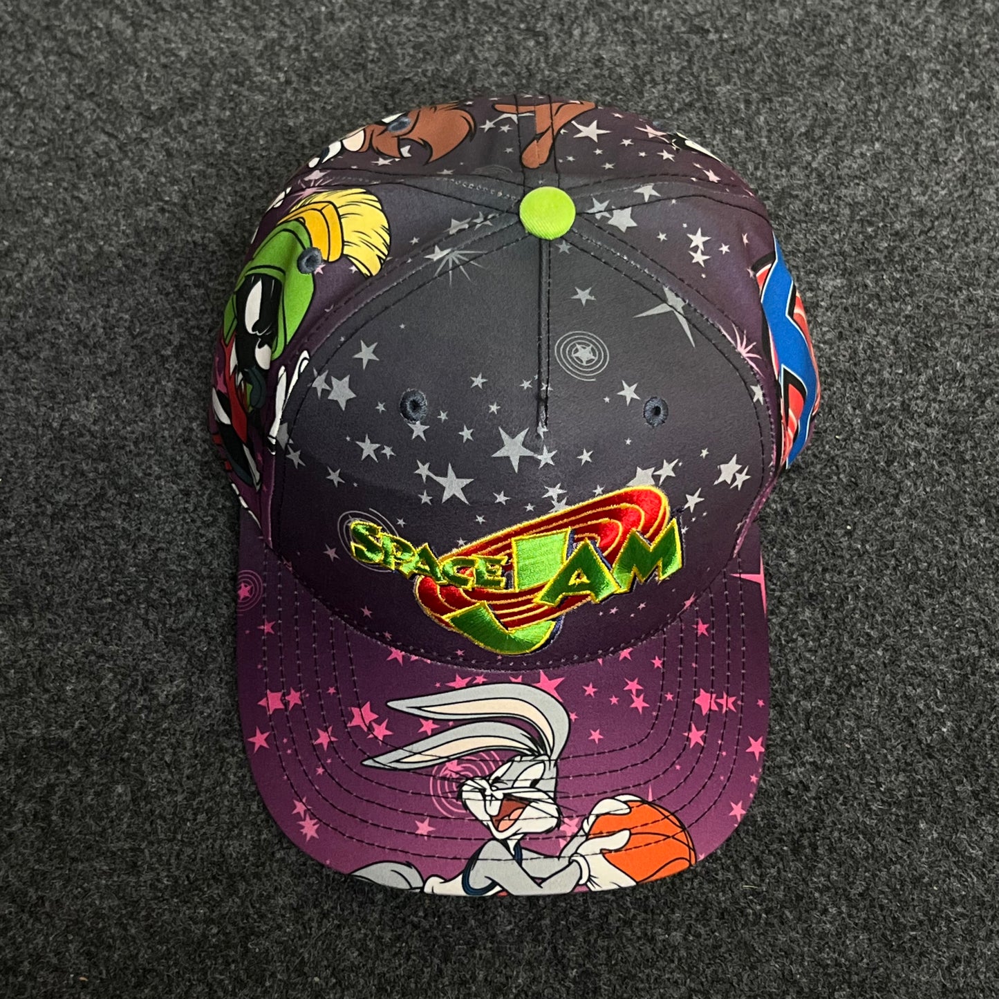 Space Jam 25th Anniversary Snapback Baseball Hat