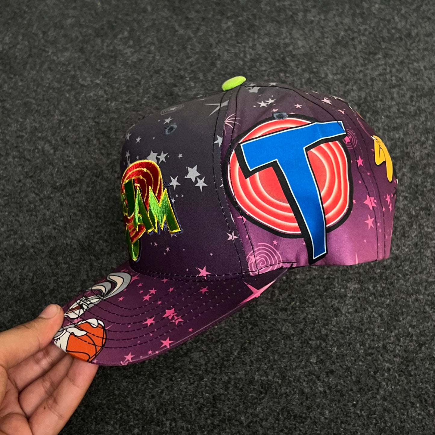 Space Jam 25th Anniversary Snapback Baseball Hat