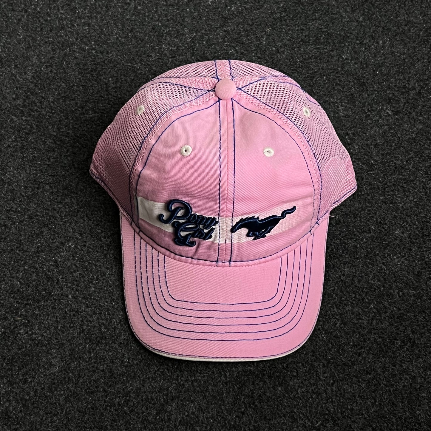Ford Mustang baseball trucker cap