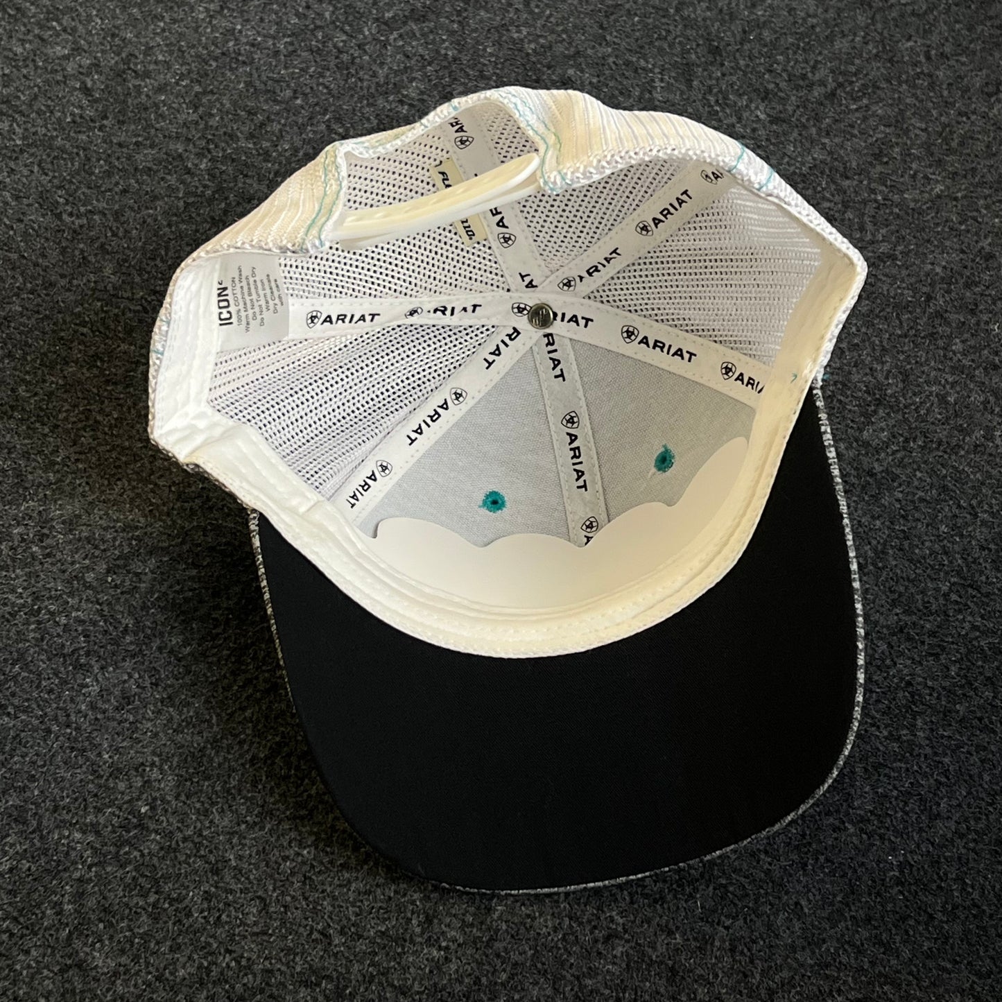 Ariat Youth Offset Shield Logo Adjustable Cap