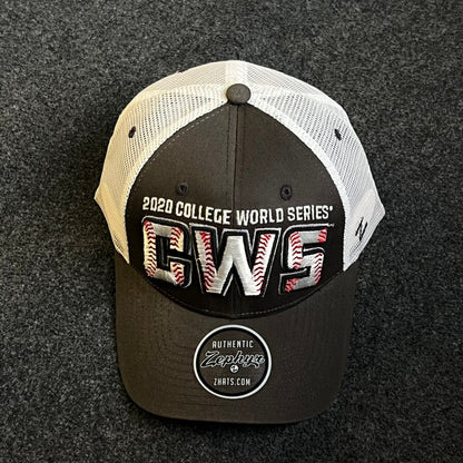 2020 College World Series hat with the brand as Zephyr