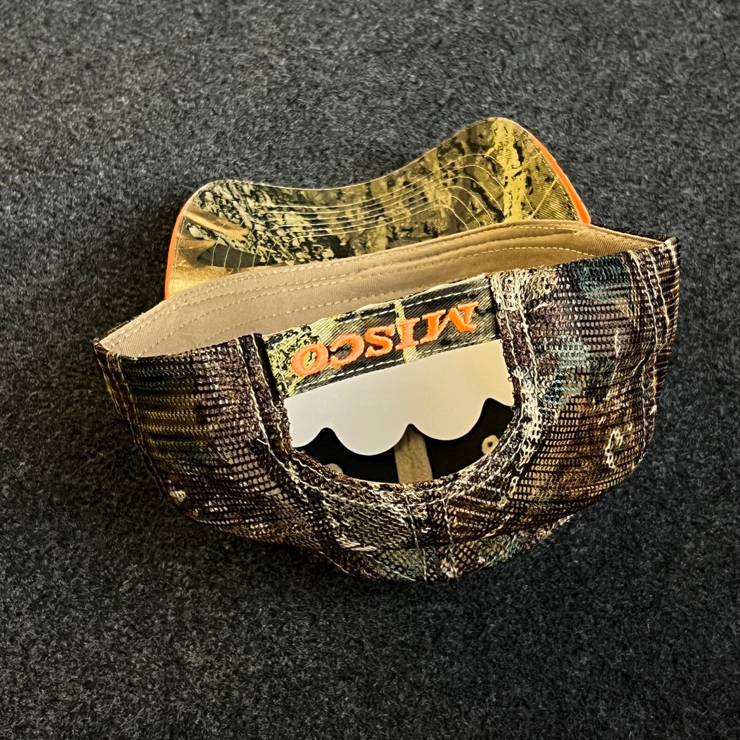 MISCO Enterprises camouflage trucker hat