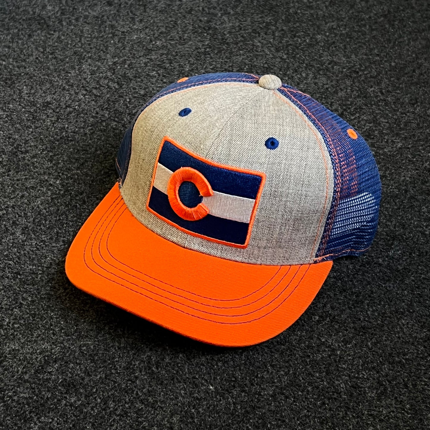 Colorado flag trucker hat
