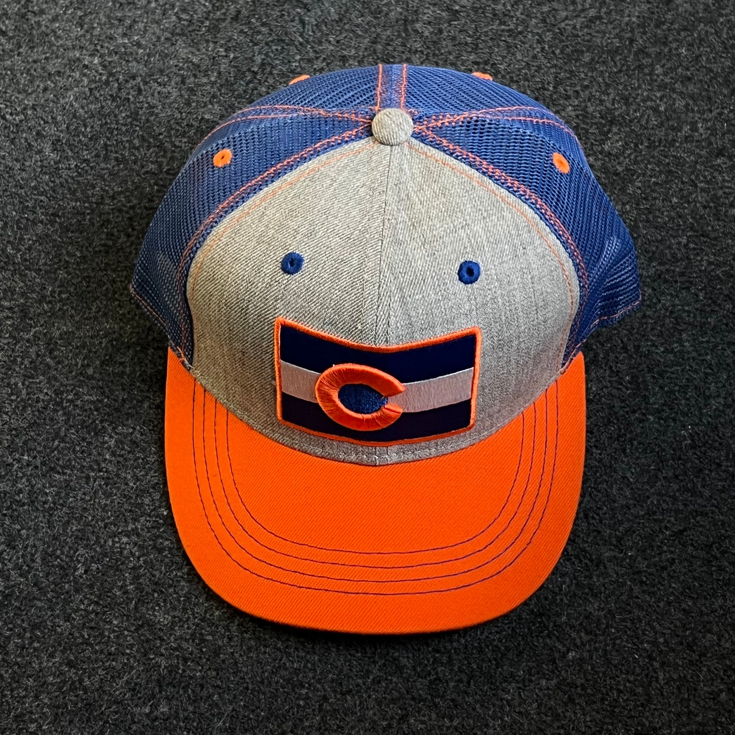 Colorado flag trucker hat