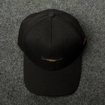 SQRTN Öring 120 Black Cap with Fish Rose