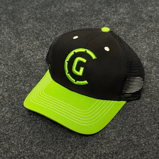 “G”  Miner Strong Trucker Hat.