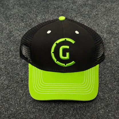 “G”  Miner Strong Trucker Hat.