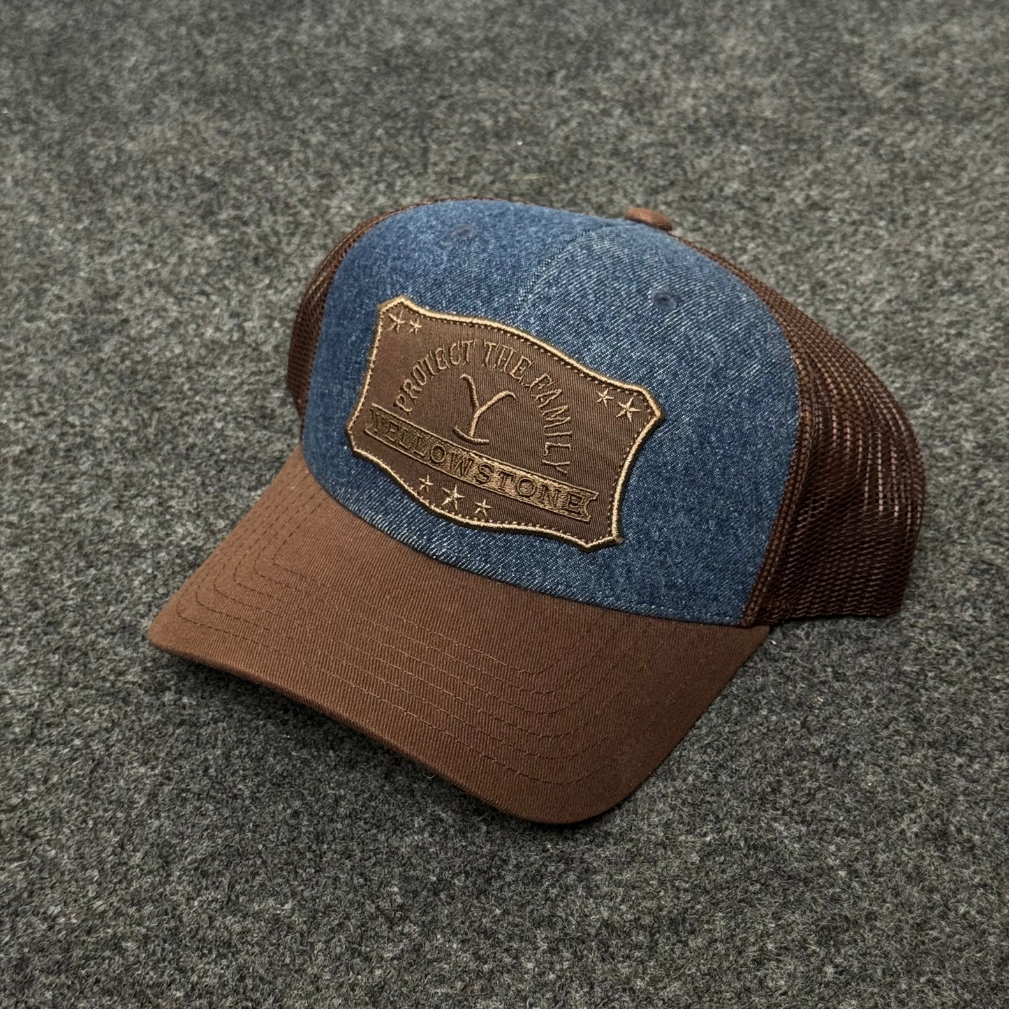 Yellowstone "Protect the Family" trucker hat