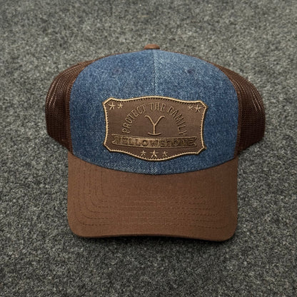 Yellowstone "Protect the Family" trucker hat