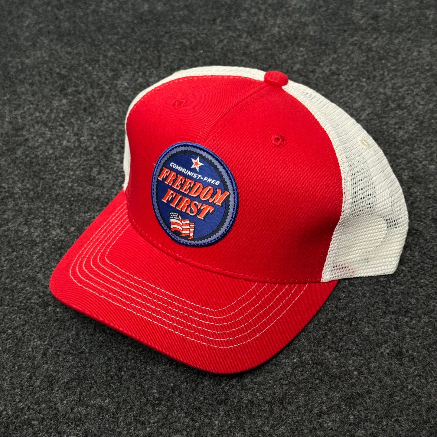 "Freedom First" trucker hat