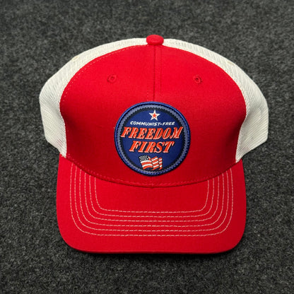 "Freedom First" trucker hat