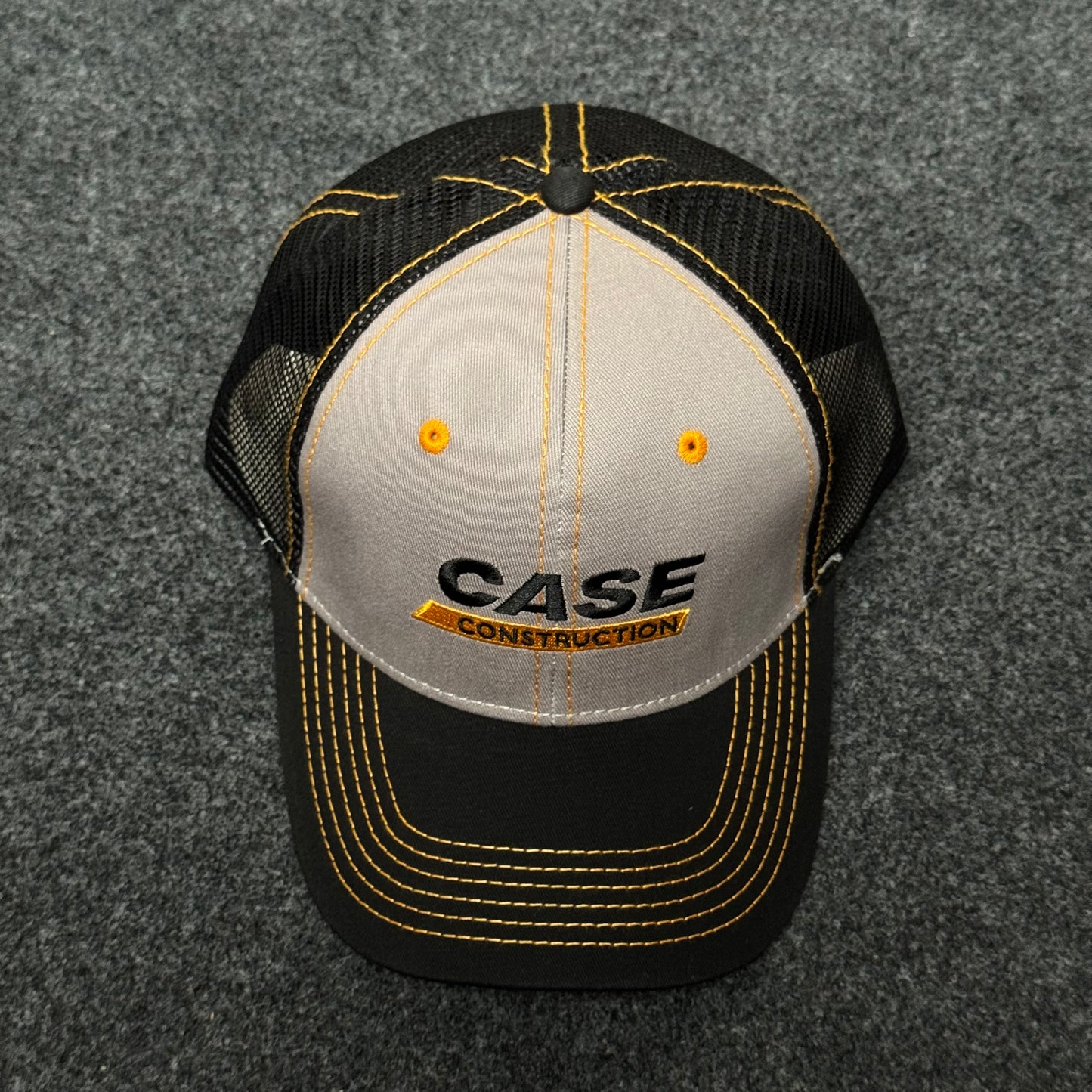 Case Construction trucker hat