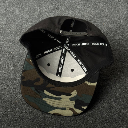 RockJock 4x4 Camo Flat Bill Snapback Cap