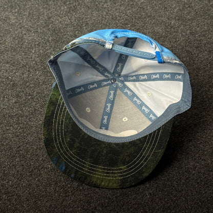 Aksels Colorado Rocky Mountain Blue Snapback Flat Bill Cap