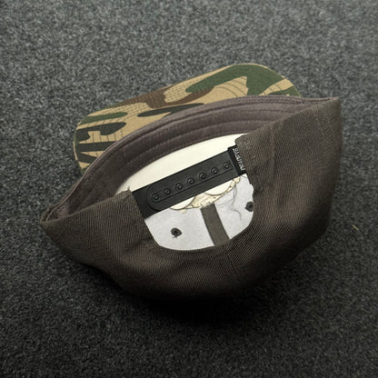 Rebel8 Still-Hunt & Antler Patch Camo Bill Flat Bill Cap