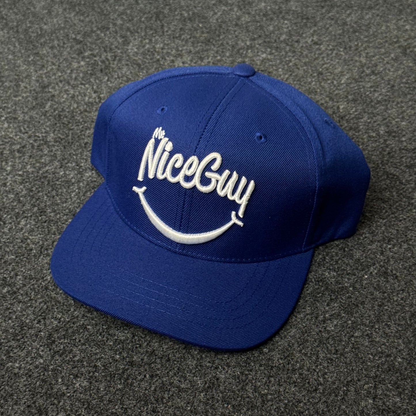 "Mr. Nice Guy" Snapback Flat Bill Cap