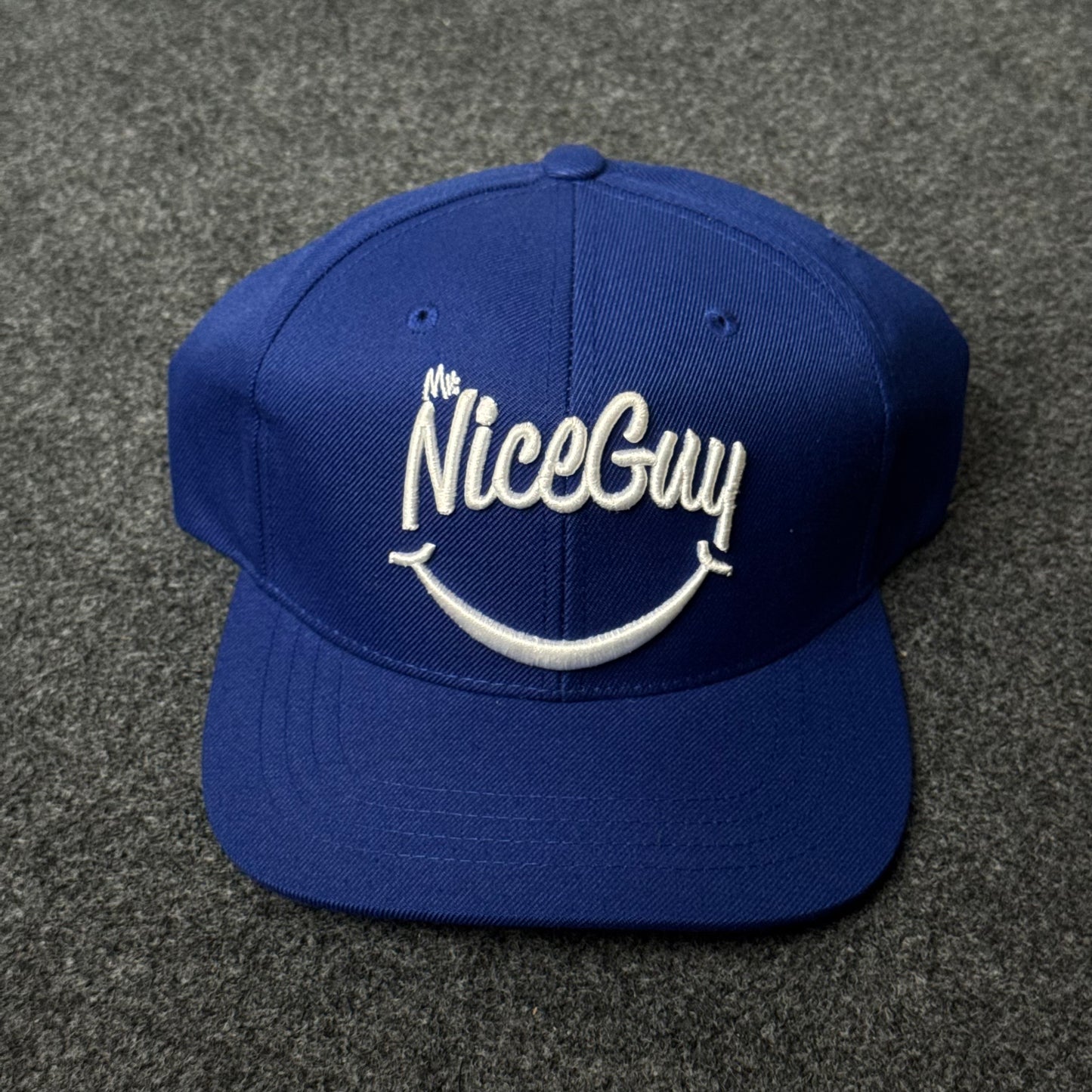 "Mr. Nice Guy" Snapback Flat Bill Cap