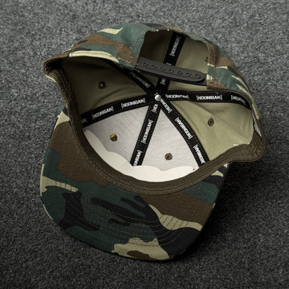 Hoonigan "Censor Bar" Camo Flat Bill Cap
