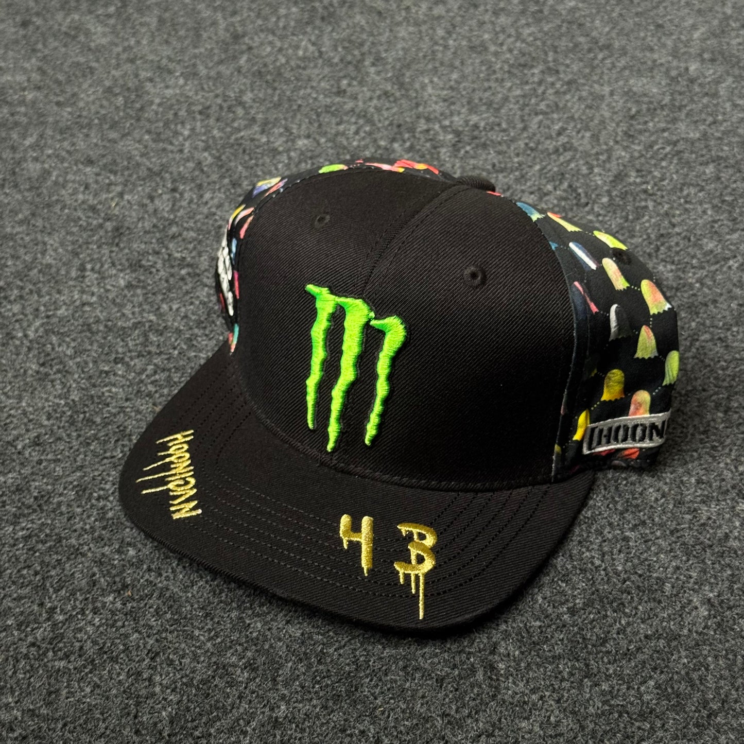 Hoonigan x Monster Energy Ken Block Snapback Flat Cap