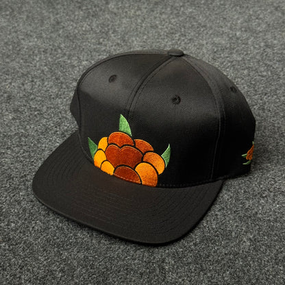 SQRTN "CB Hideout" Black Snapback Cap
