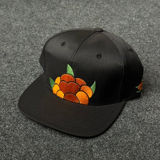 SQRTN "CB Hideout" Black Snapback Cap
