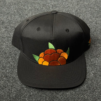 SQRTN "CB Hideout" Black Snapback Cap