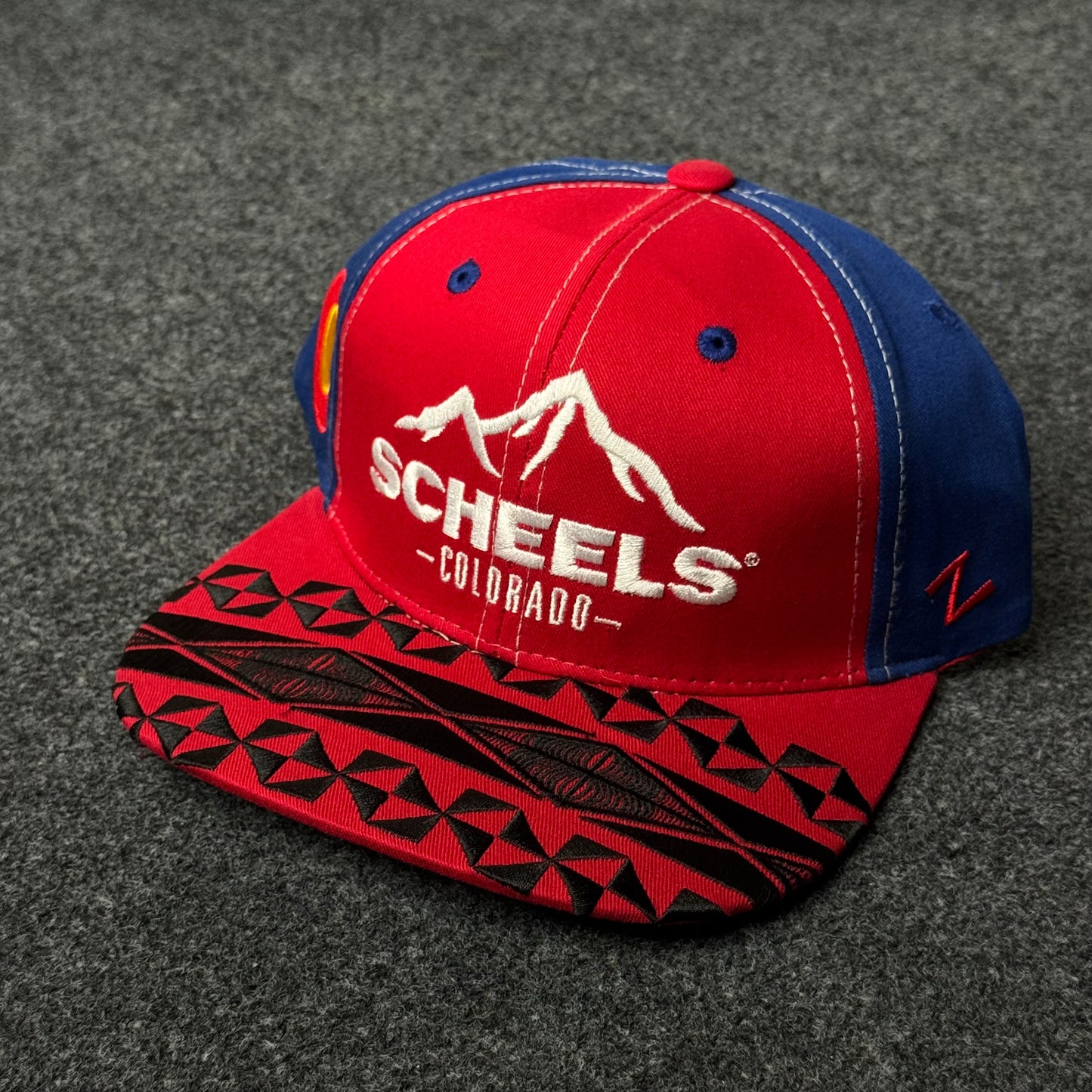 Men's SCHEELS Colorado Snapback  Flat Cap