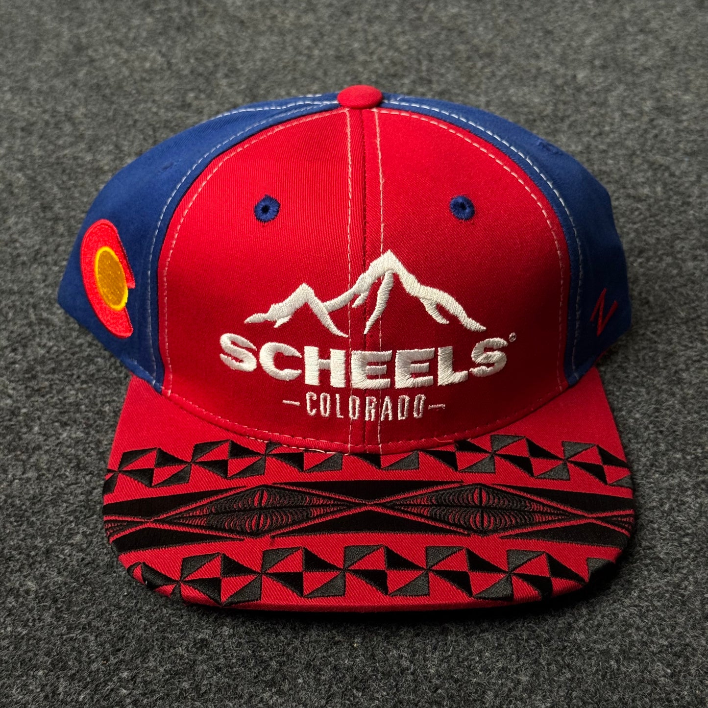 Men's SCHEELS Colorado Snapback  Flat Cap