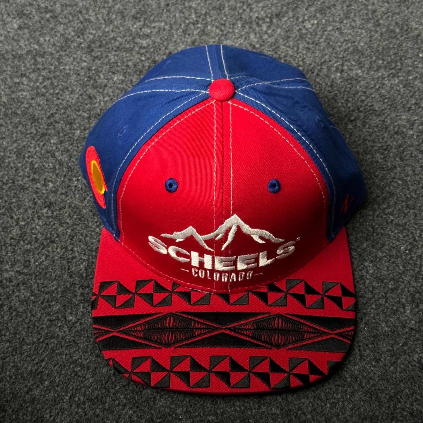 Men's SCHEELS Colorado Snapback  Flat Cap