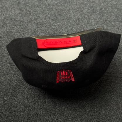 "Aloha-Waukee" Black  Snapback Flat Cap