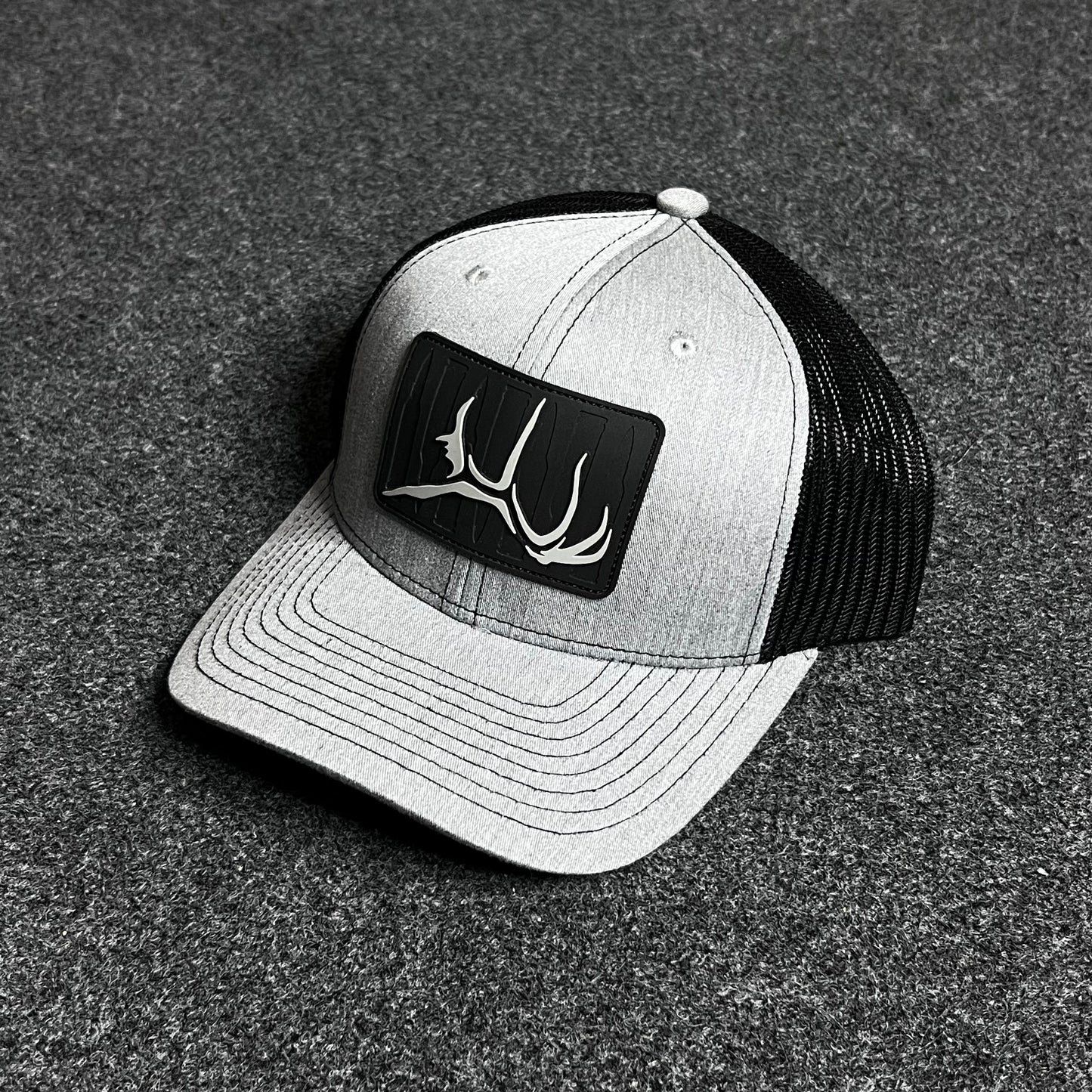 Hush Grey and Black Cap