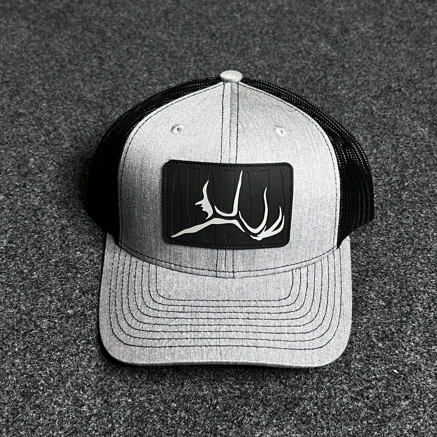 Hush Grey and Black Cap