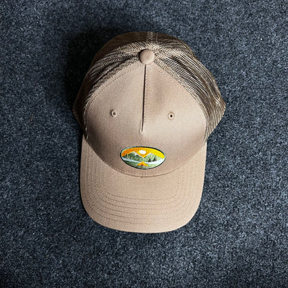 Campout 5 Panel Cord Trucker Cap