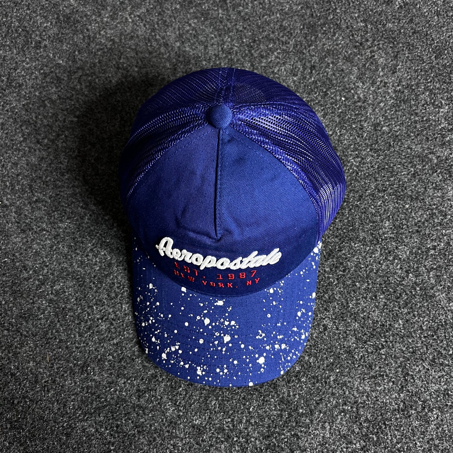 Blue Aeropostale Mesh back Trucker cap