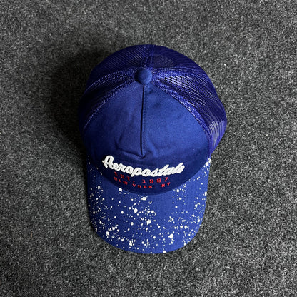 Blue Aeropostale Mesh back Trucker cap