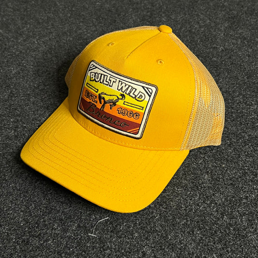 Built Wild Bronco Mesh Trucker Cap
