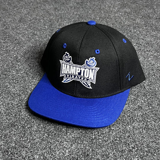 Hampton University Pirates baseball cap.