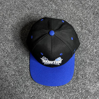 Hampton University Pirates baseball cap.