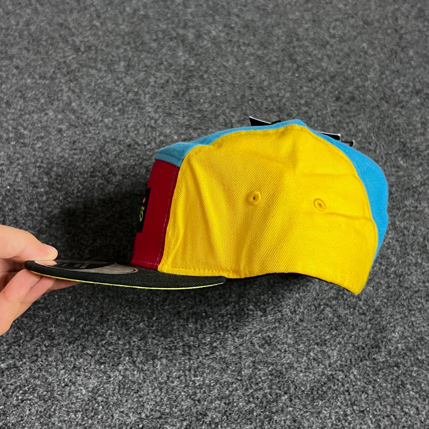 Teenage Mutant Ninja Turtles (TMNT) snapback cap.